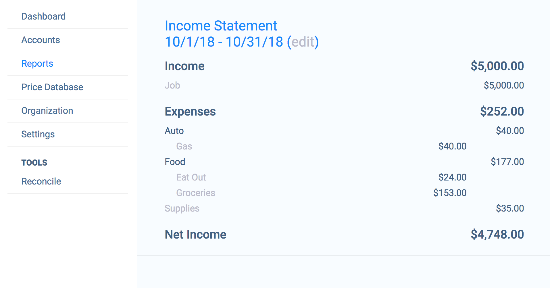 Income Statement